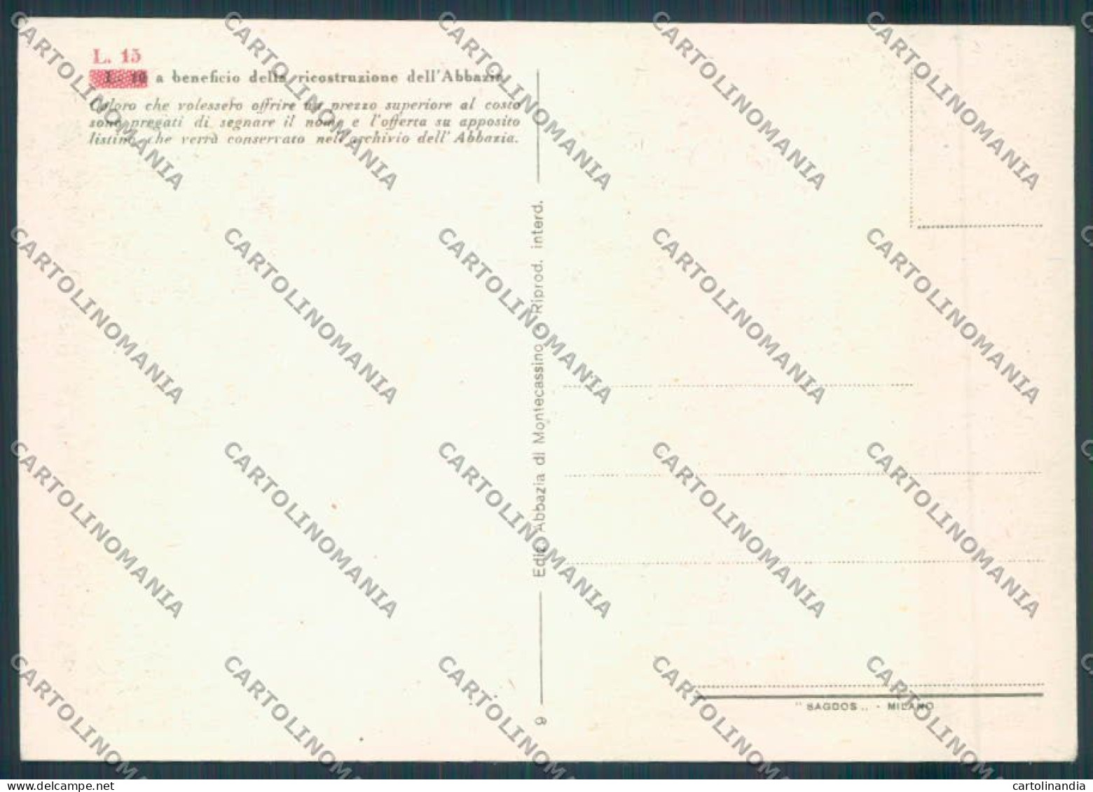 Frosinone Montecassino FG Cartolina ZF7232 - Frosinone