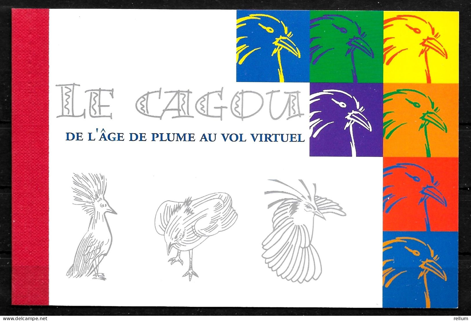 Nouvelle Calédonie 2003 - Yvert Et Tellier Nr. Carnet C903 - Michel Nr. MH 1305/1306 ** - Unused Stamps
