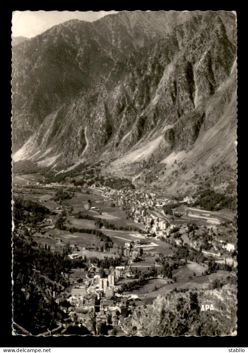 ANDORRE - LES ESCALDES - CARTE AVEC TIMBRE - Andorra