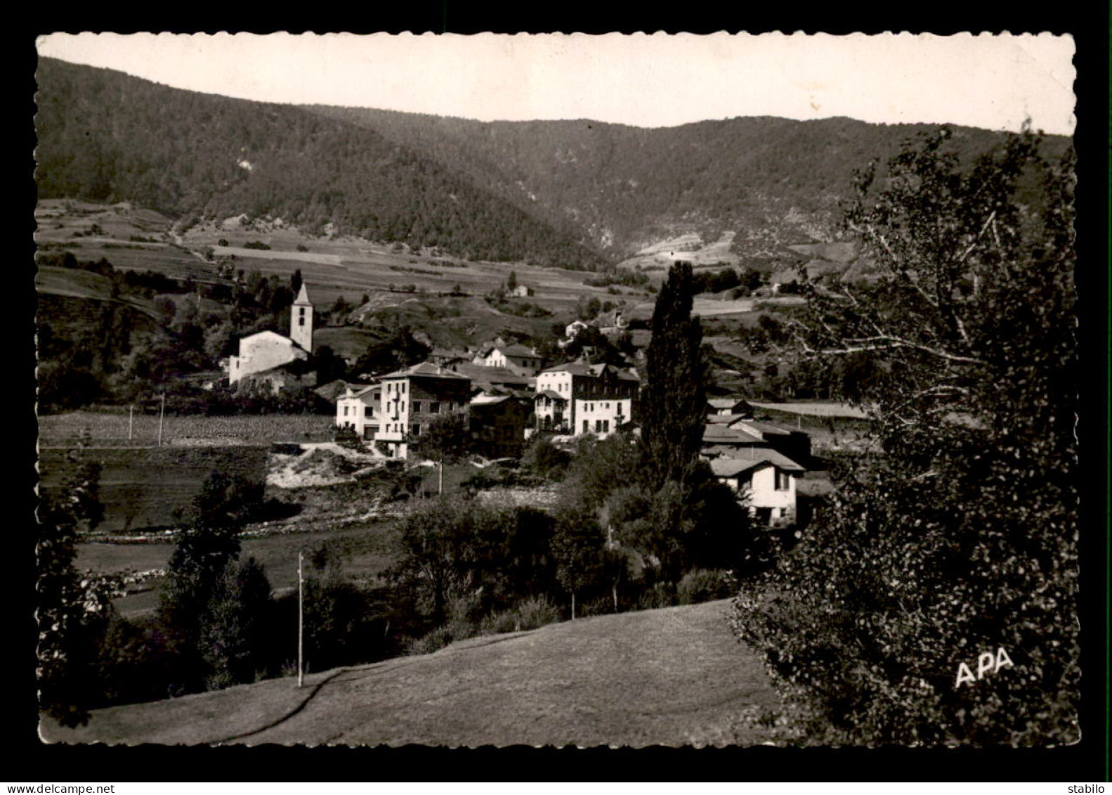 ANDORRE - LA MASSANA -  CARTE AVEC TIMBRE - Andorre