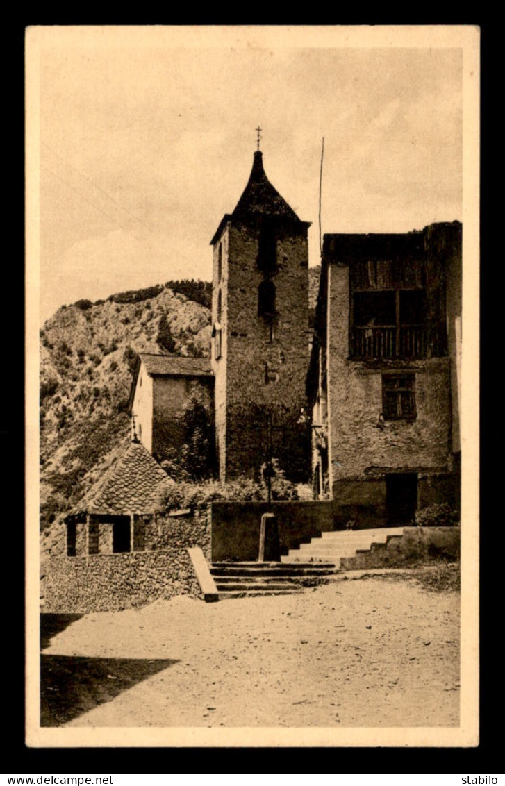 ANDORRE - ORDINO - PLACE DE L'EGLISE - Andorre