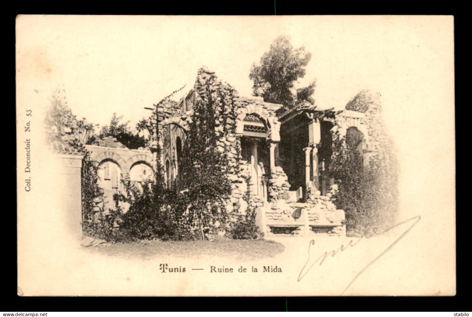 TUNISIE - TUNIS - RUINES DE LA MIDA - Túnez