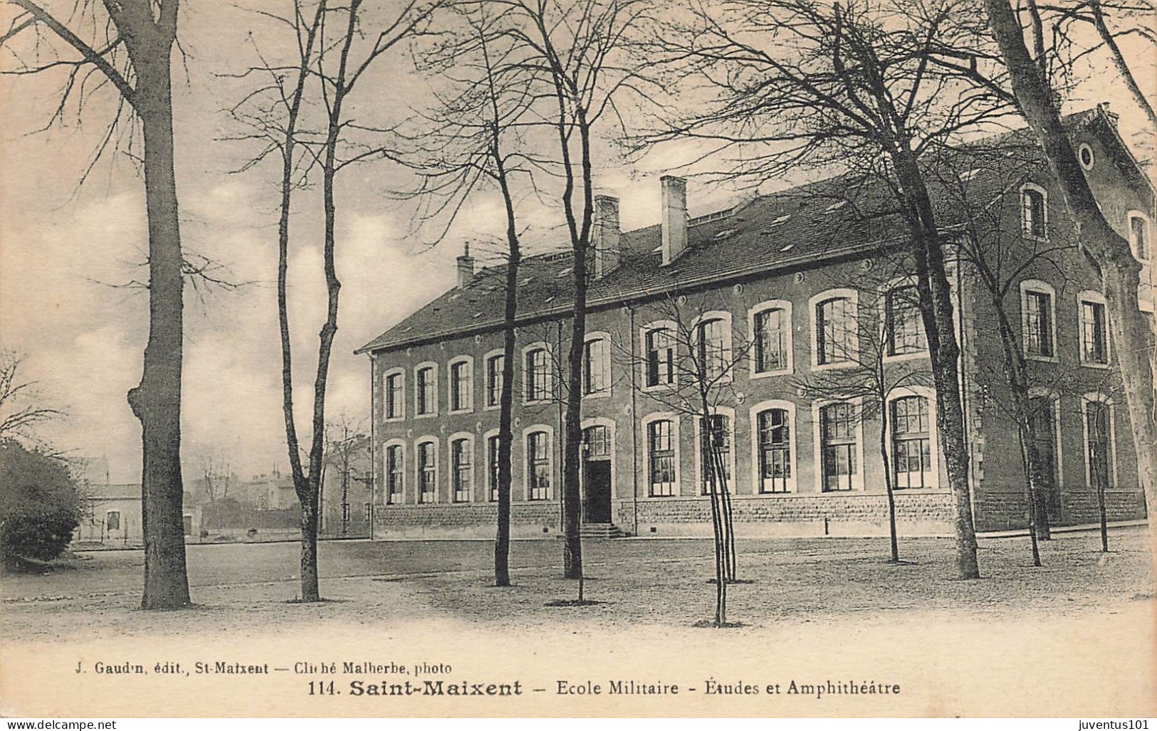 CPA Saint-Maixent-Ecole Militaire-Etudes Et Amphithéâtre-114     L2845 - Saint Maixent L'Ecole