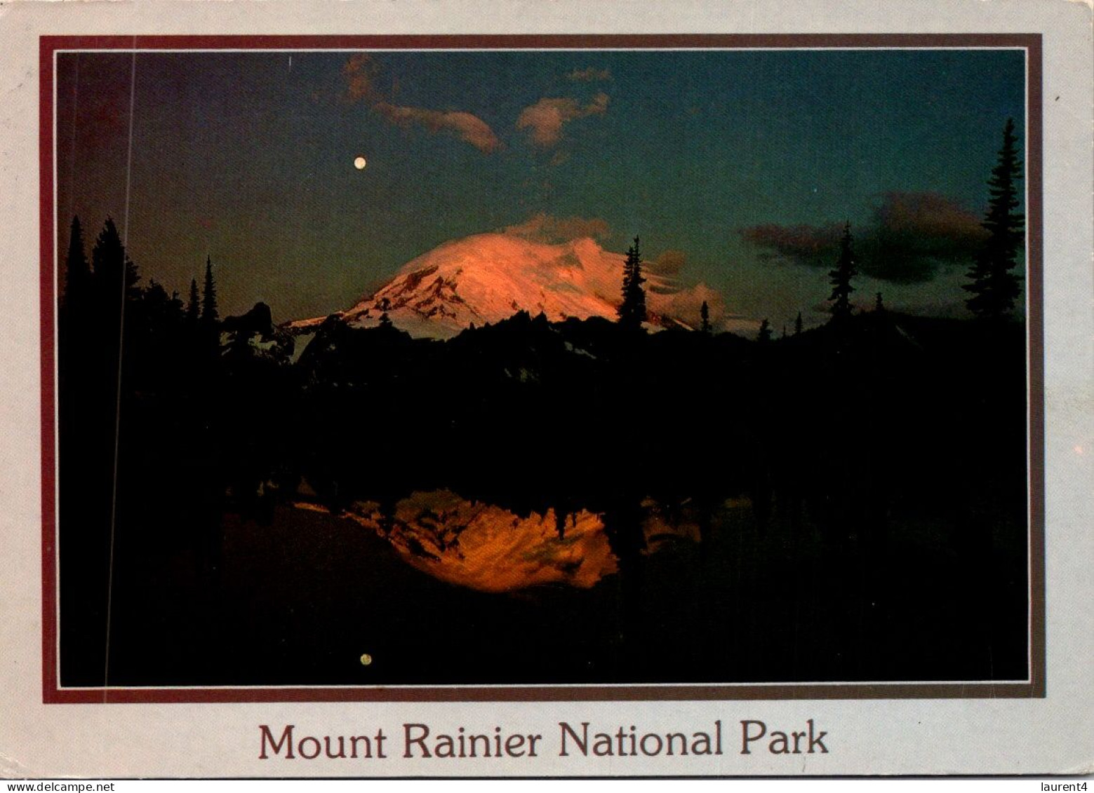 16-4-2024 (2 Z 15)  USA (posted To France) Mount Rainier NP - Altri & Non Classificati