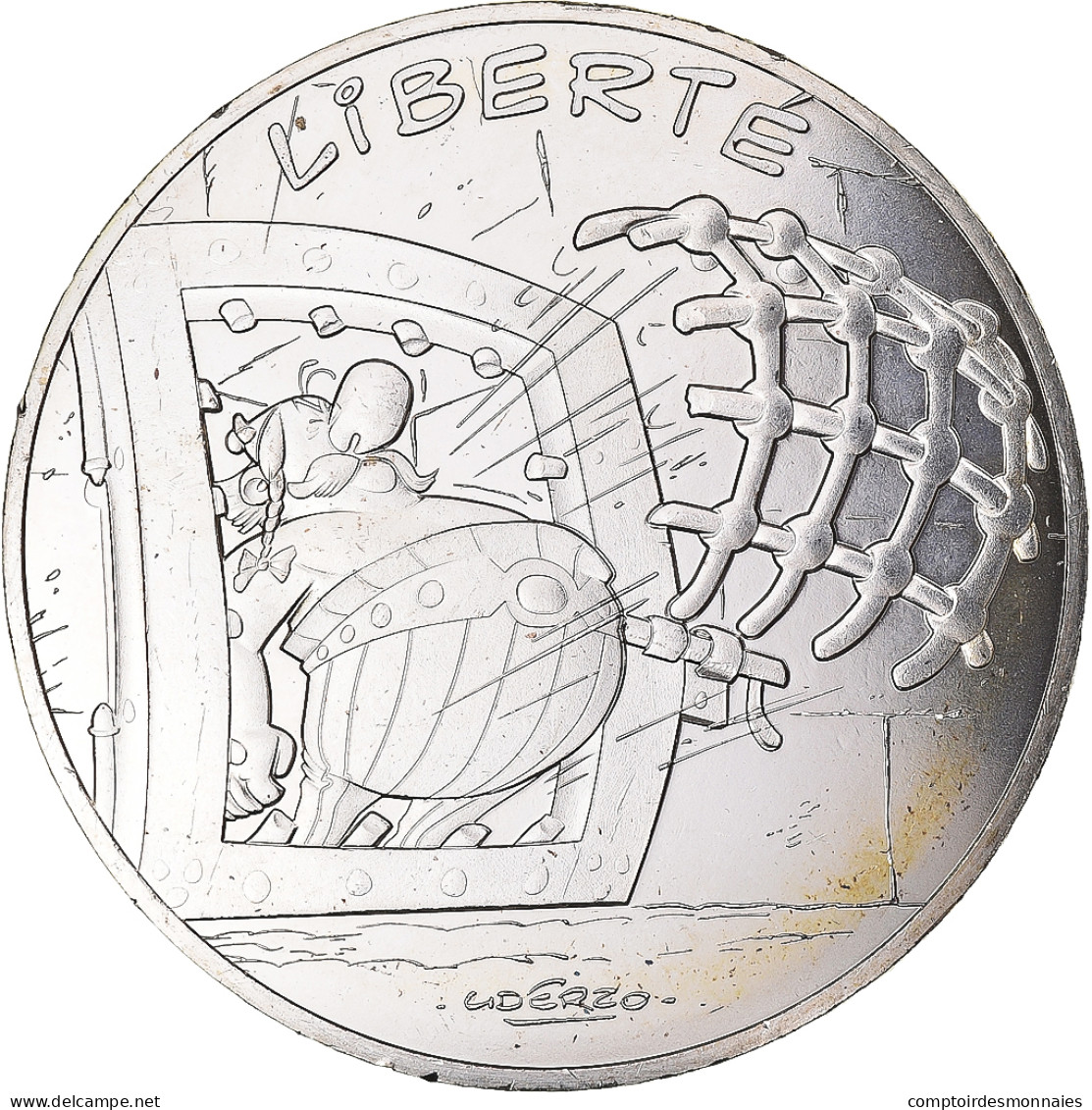 France, 10 Euro, Astérix - Liberté, 2015, Monnaie De Paris, SPL+, Argent - France