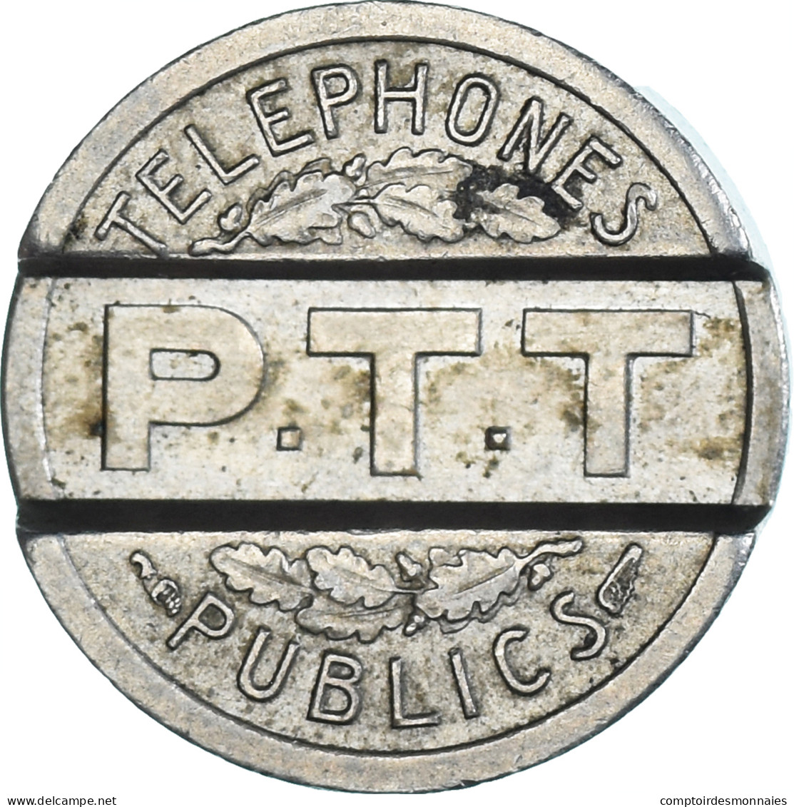 France, Jeton, PTT Téléphone Public, Marianne, 1937, Bazor, TTB+, Cupro-nickel - Autres & Non Classés