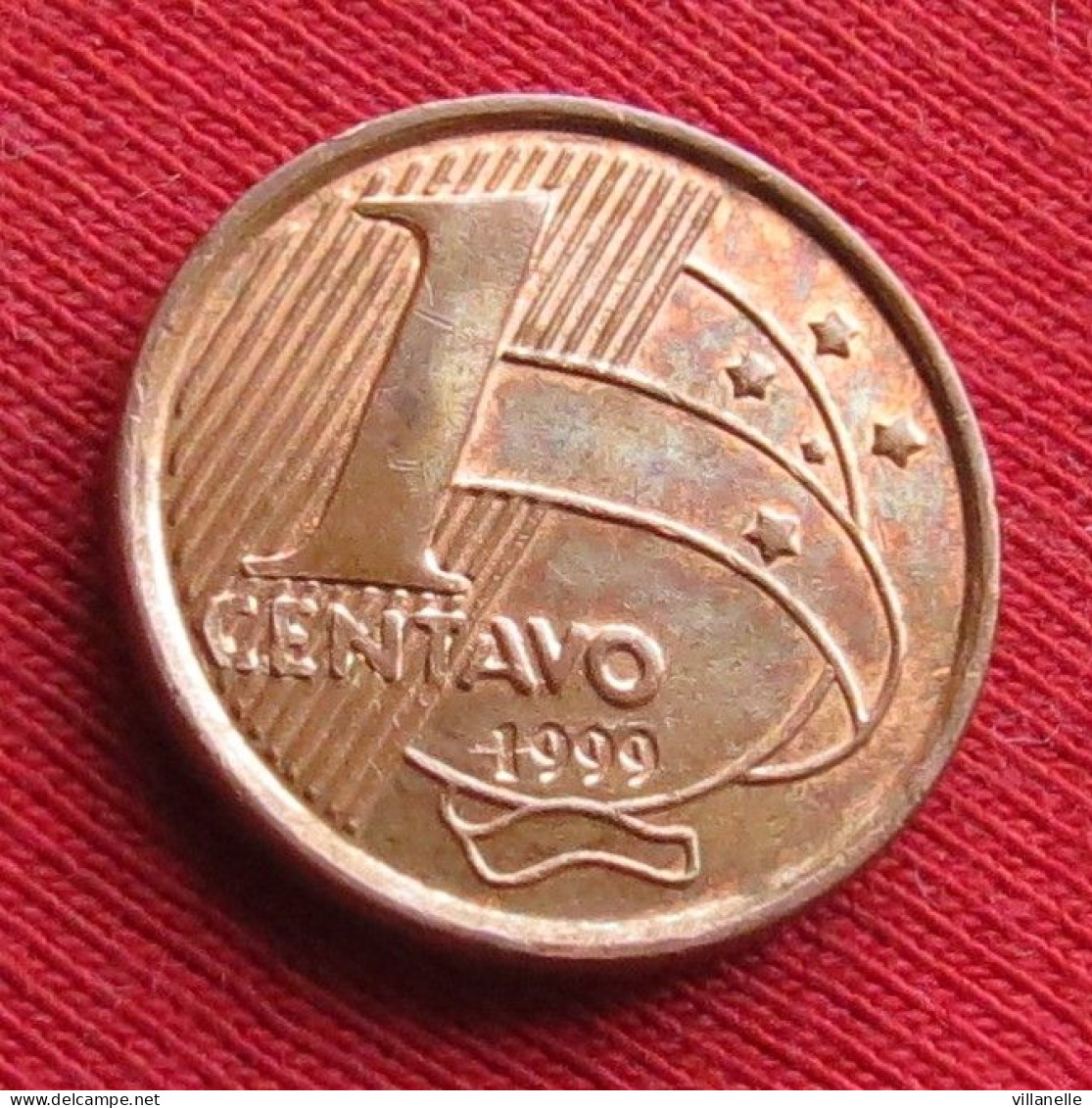 Brazil 1 Centavo 1999 KM# 647 Lt 1015 Brasil Bresil Brasile Brazilia - Brazil