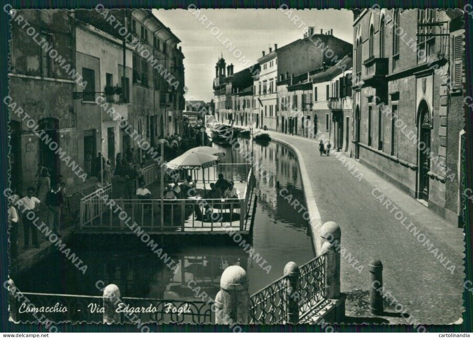 Ferrara Comacchio PIEGHINA Foto FG Cartolina ZK3373 - Ferrara