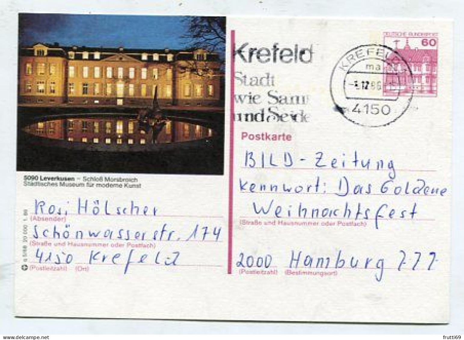 AK 213100 GERMANY - Leverkusen - Leverkusen