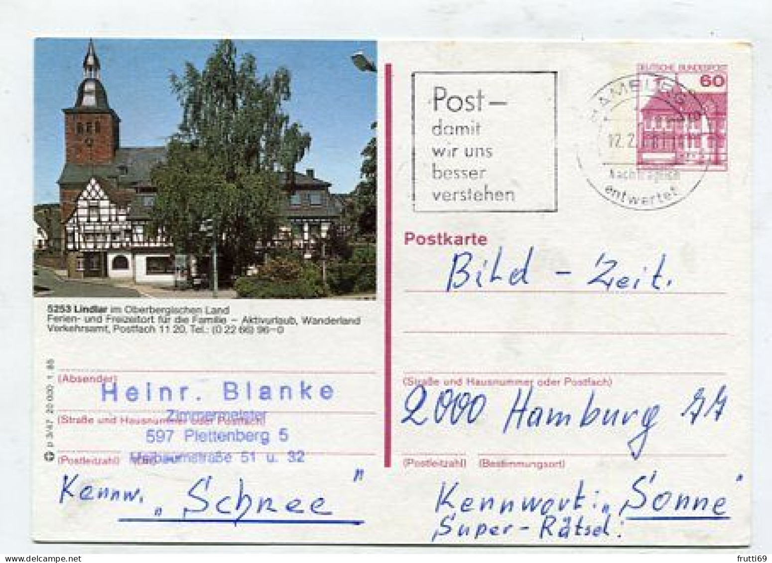 AK 213106 GERMANY - Lindlar - Lindlar