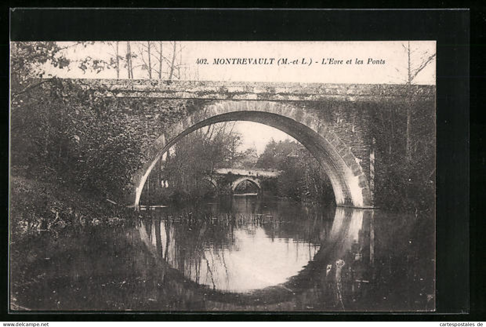 CPA Montrevault, L`Evre Et Les Ponts  - Montrevault