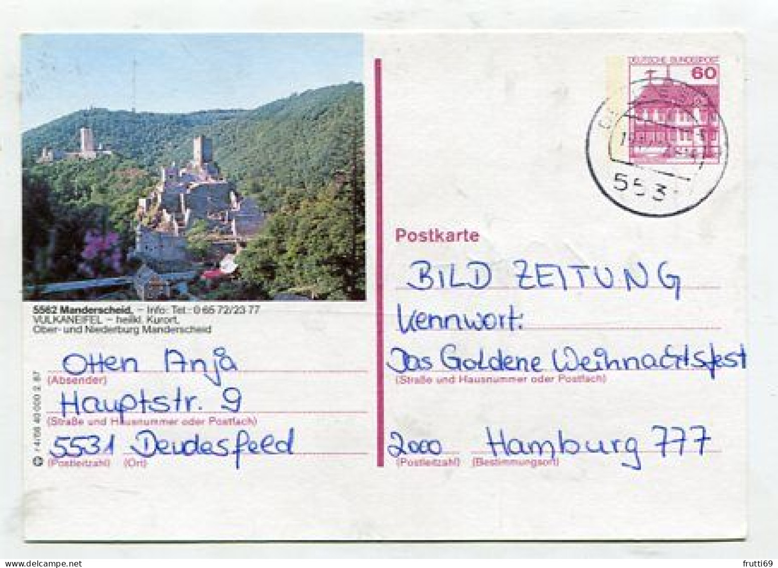 AK 213122 GERMANY - Manderscheid - Manderscheid