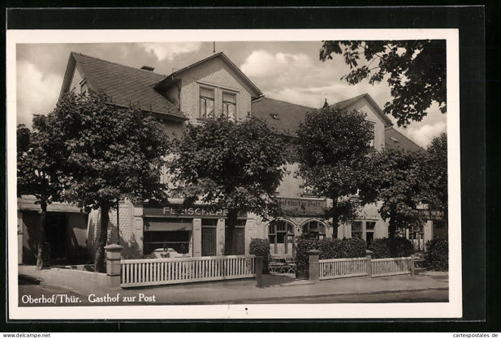 AK Oberhof /Thür., Gasthof Zur Post  - Oberhof