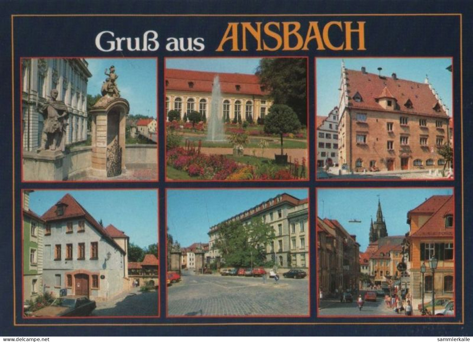 97497 - Ansbach - U.a. Museum - Ca. 1985 - Ansbach