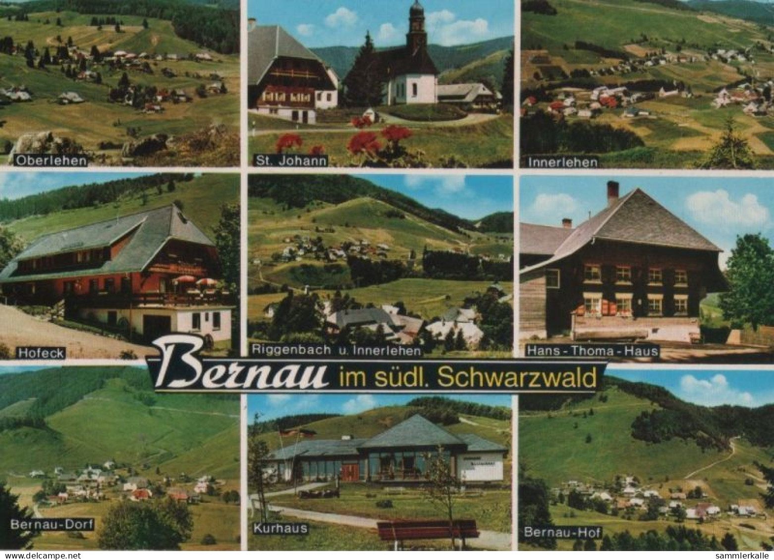 97882 - Bernau - U.a. Hof - Ca. 1990 - Waldshut-Tiengen