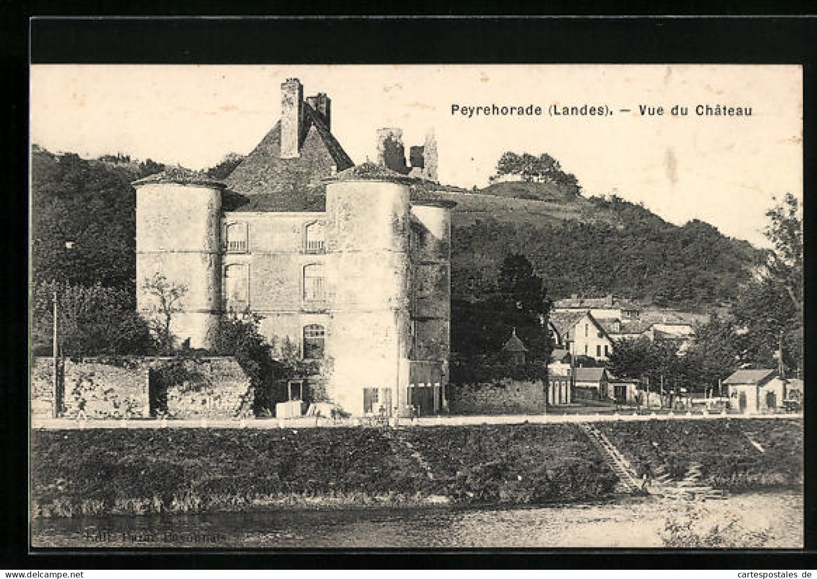 CPA Peyrehorade, Vue Du Chateau  - Peyrehorade