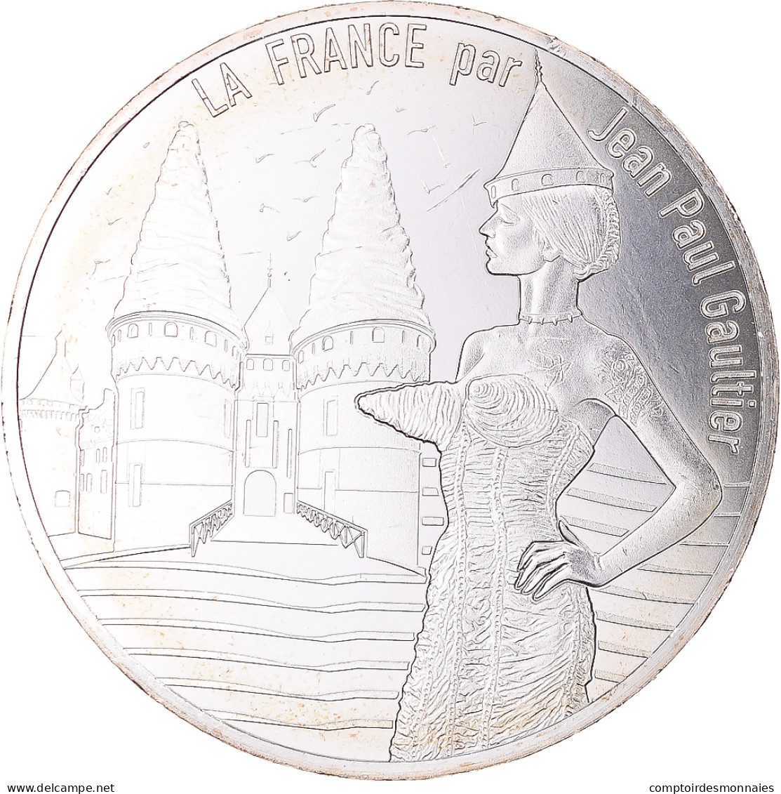 France, 10 Euro, 2017, Monnaie De Paris, La France Par Jean-Paul Gaultier, SPL - France