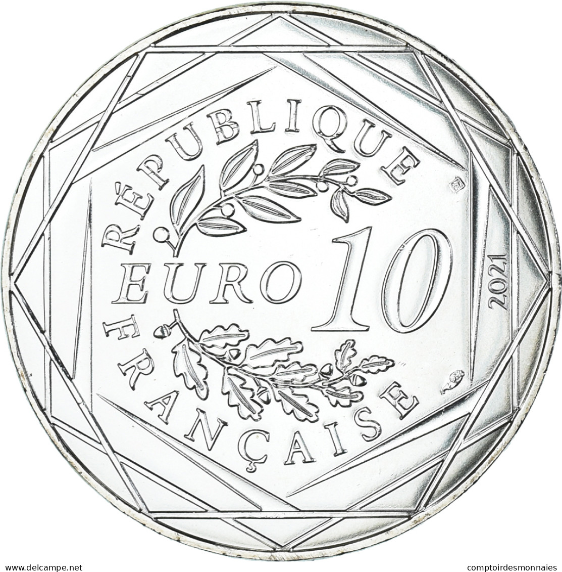 France, 10 Euro, Harry Potter Et Les Reliques De La Mort, 2021, Monnaie De - France