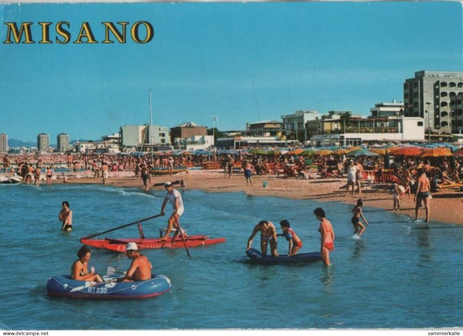 90757 - Italien - Misano Adriatico - La Spiaggia - 1975 - Rimini