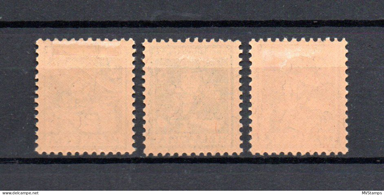 Schweiz 1916 Freimarken Satz 130/32 Trachten Ungebraucht/MLH - Unused Stamps