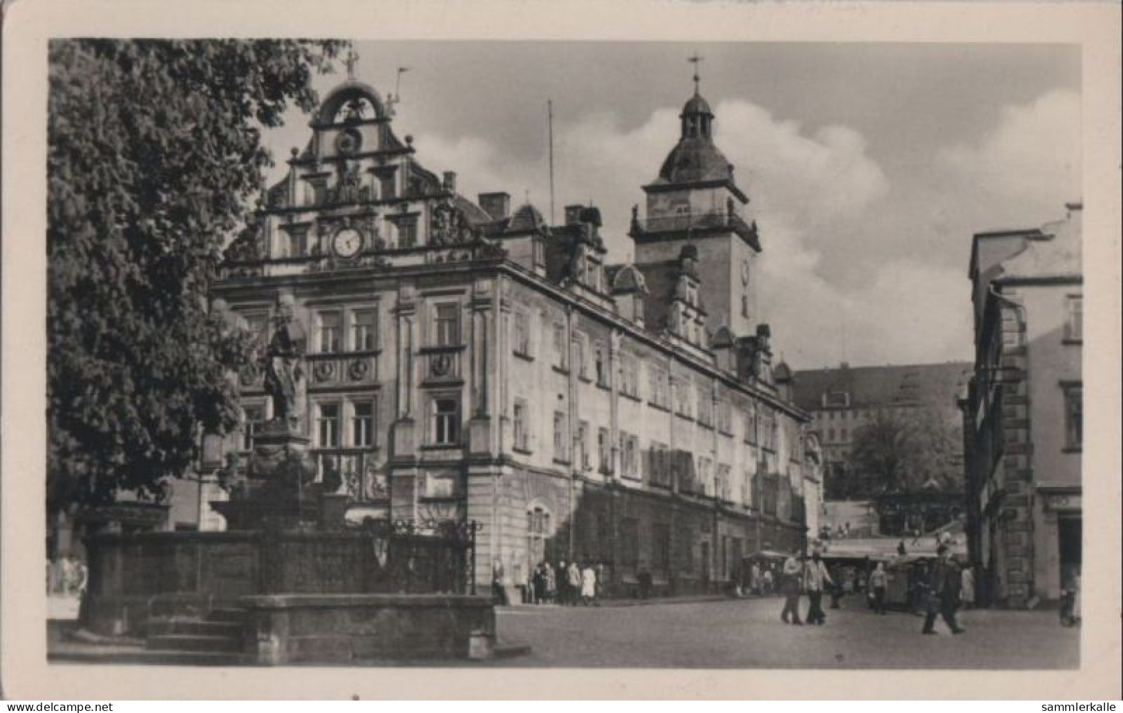 71800 - Gotha - Rathaus Mit Schellenbrunnen - 1955 - Gotha