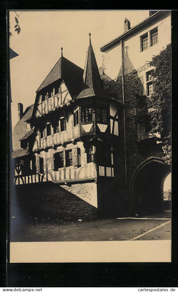 AK Solingen, Schloss Burg A. D. Wupper, Binnentor  - Solingen