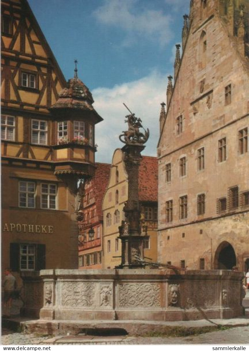 107437 - Rothenburg - St. Georgsbrunnen - Rothenburg O. D. Tauber