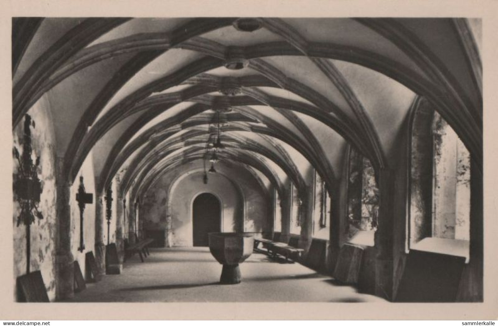 70725 - Saalfeld - Kreuzgang Im Ehemaligen Barfüsserkloster - 1954 - Saalfeld