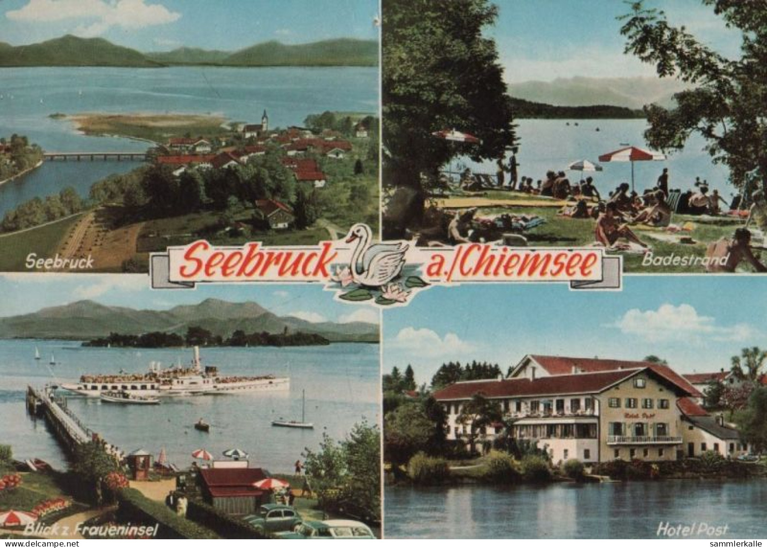 97805 - Seeon-Seebruck - U.a. Badestrand - 1966 - Traunstein