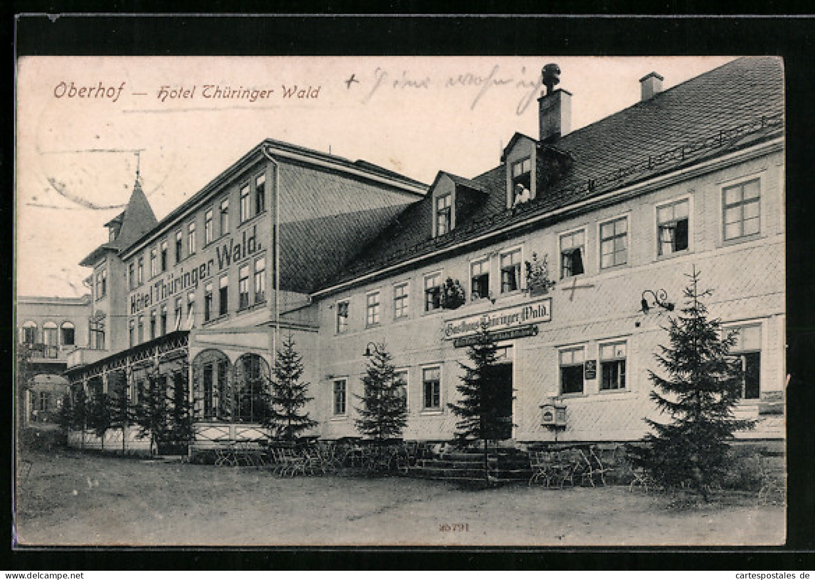 AK Oberhof, Hotel Thüringer Wald  - Oberhof