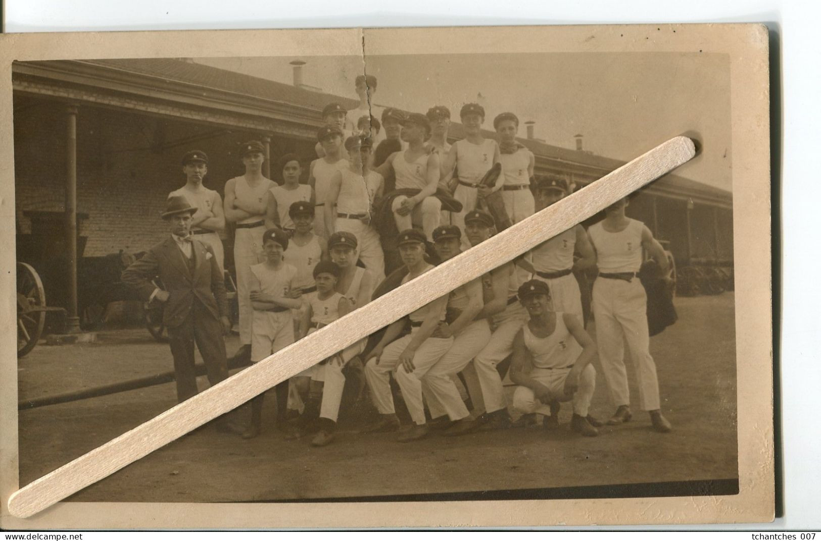 MILITAIRE - ARMEE - SOLDAT - A SITUER - MARIN - BASEBALL - CANON - A DEFINIR - PHOTO CARTE - USA - ARMY - - Guerra 1914-18