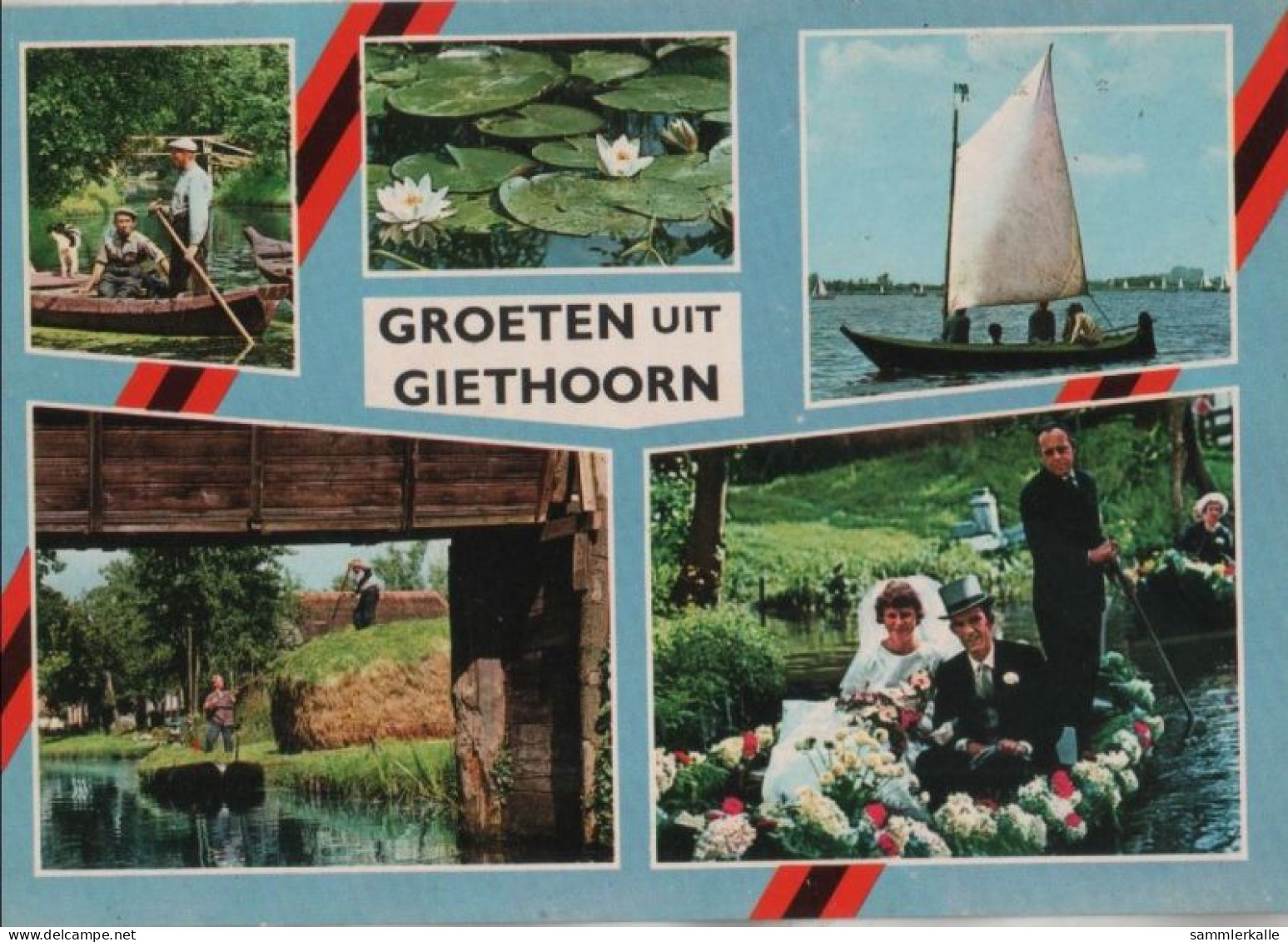 105259 - Niederlande - Steenwijkerland-Giethooen - Ca. 1975 - Giethoorn