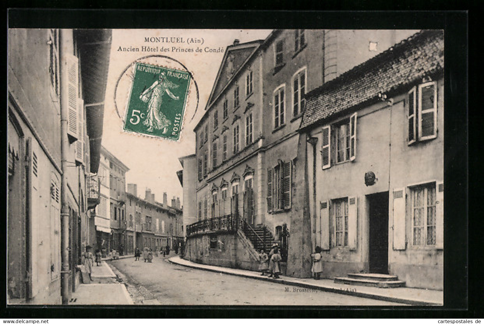 CPA Montluel, Ancien Hôtel Des Princes De Condé  - Montluel