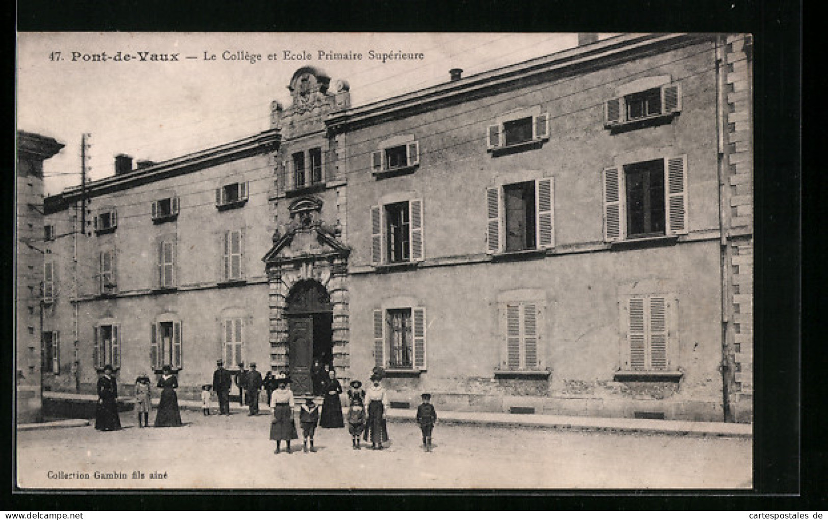 CPA Pont-de-Vaux, Le College Et Ecole Primaire Superieure  - Pont-de-Vaux