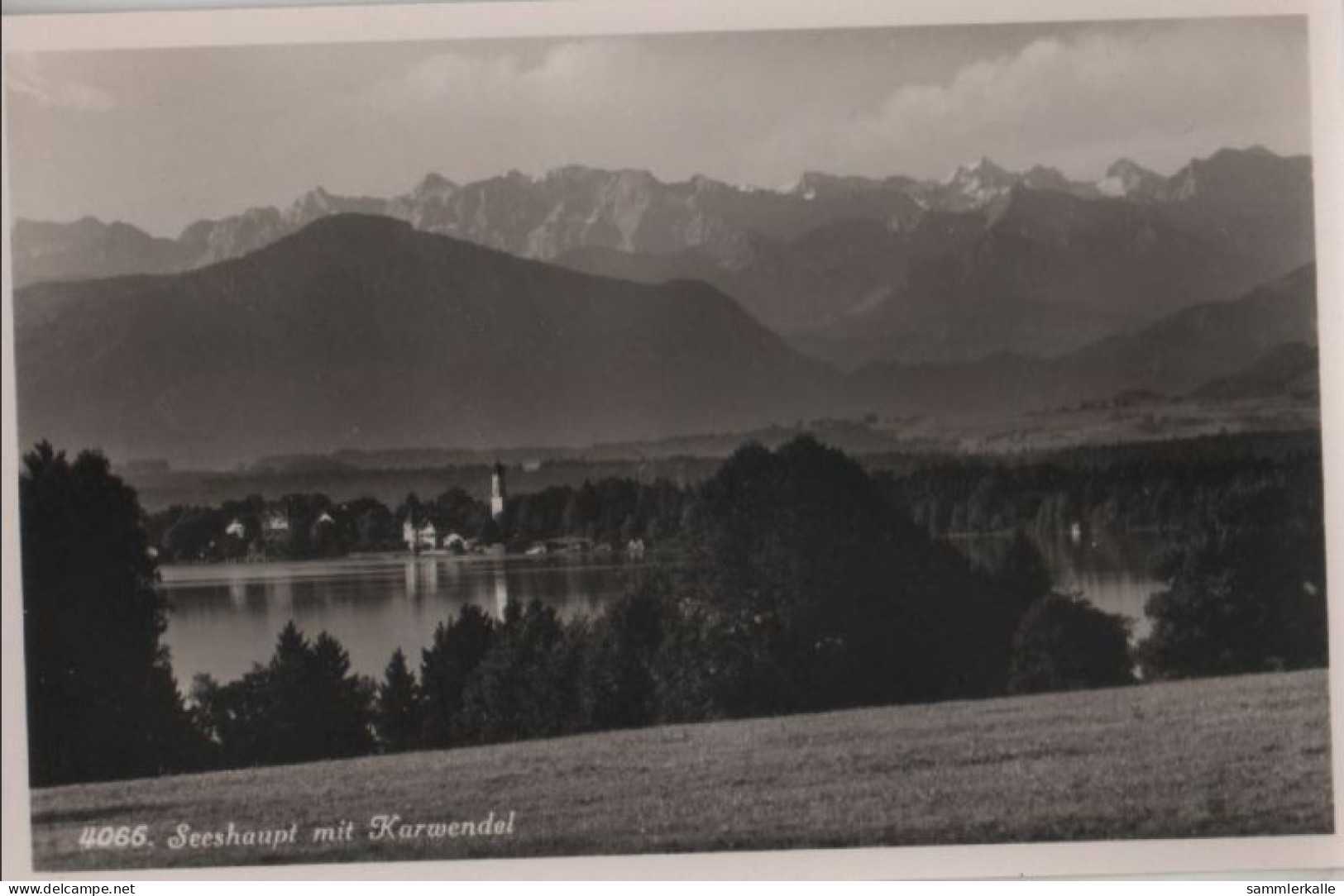 38835 - Seeshaupt - Mit Karwendel - Ca. 1950 - Weilheim