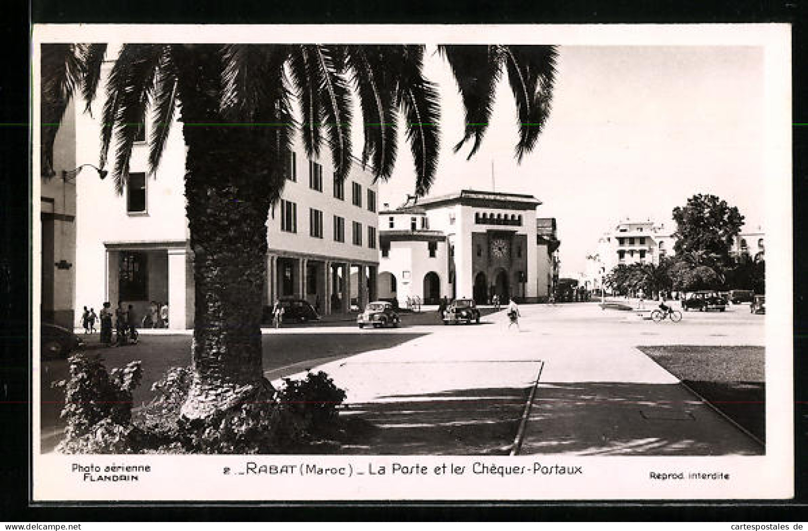 CPA Rabat, La Poste Et Les Cheques-Postaux  - Rabat