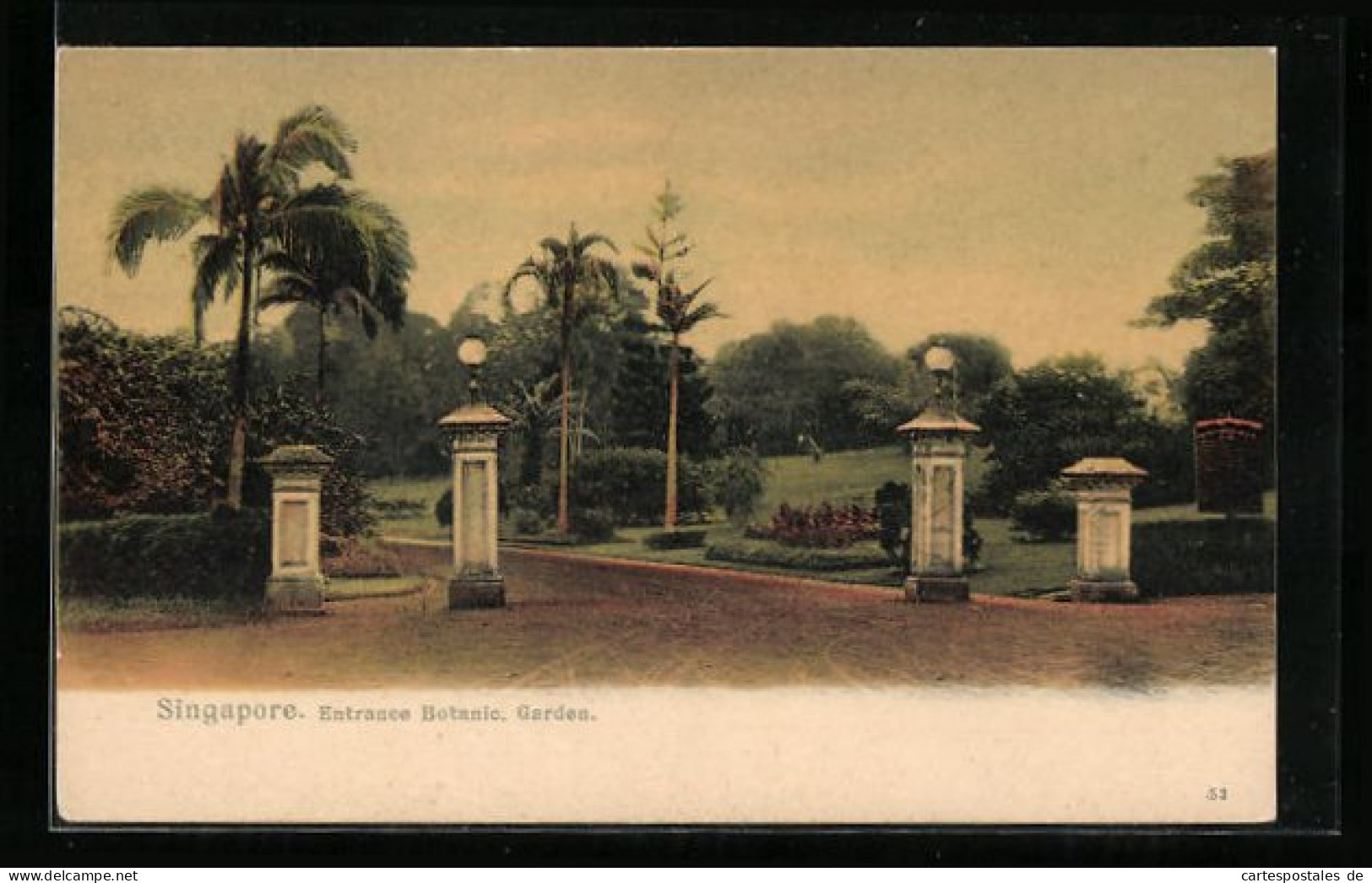 AK Singapore, Entrance Botanic Garden  - Singapour