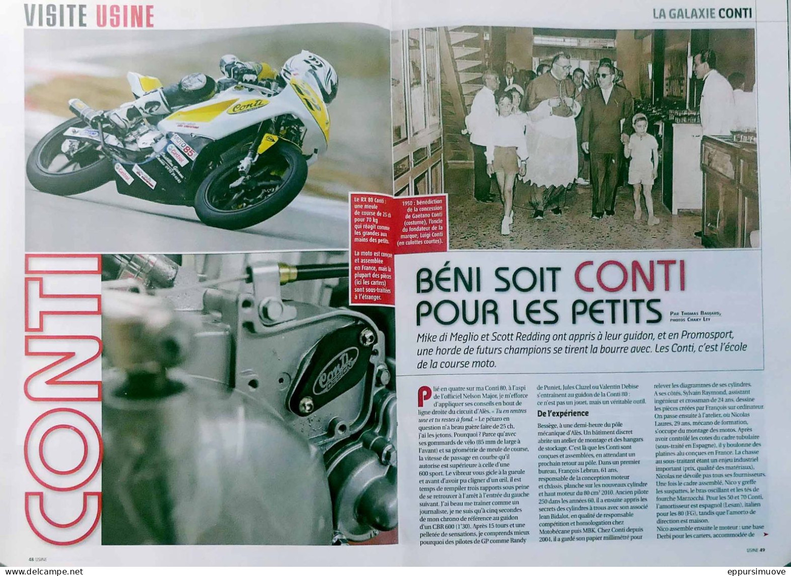 Article Papier 5 Pages MOTO CONTI Mai 2010 MJFL - Non Classés