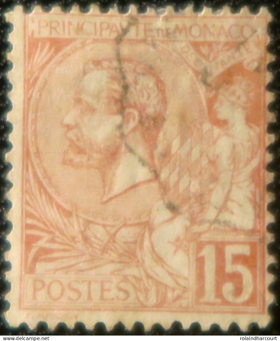 R2253/644 - MONACO - 1891/1894 - Prince Albert 1er - N°15 Oblitéré - Used Stamps