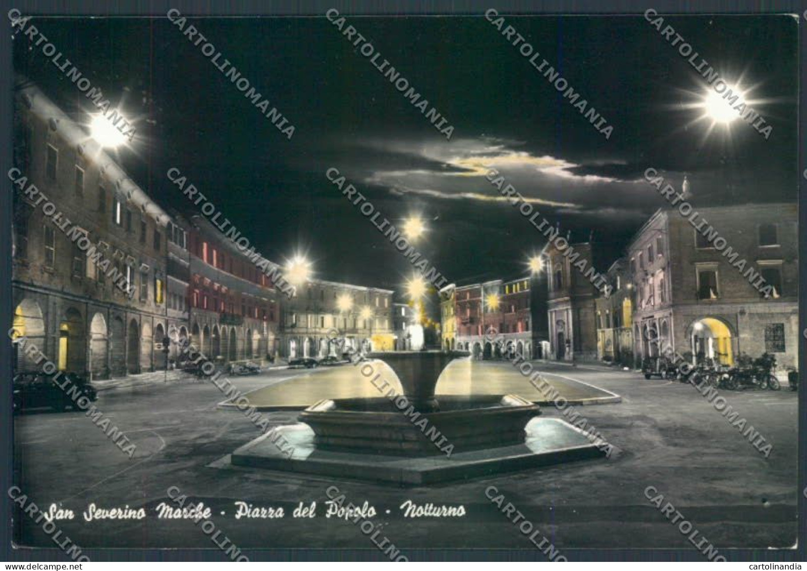 Macerata San Severino Marche Foto FG Cartolina ZF8281 - Macerata