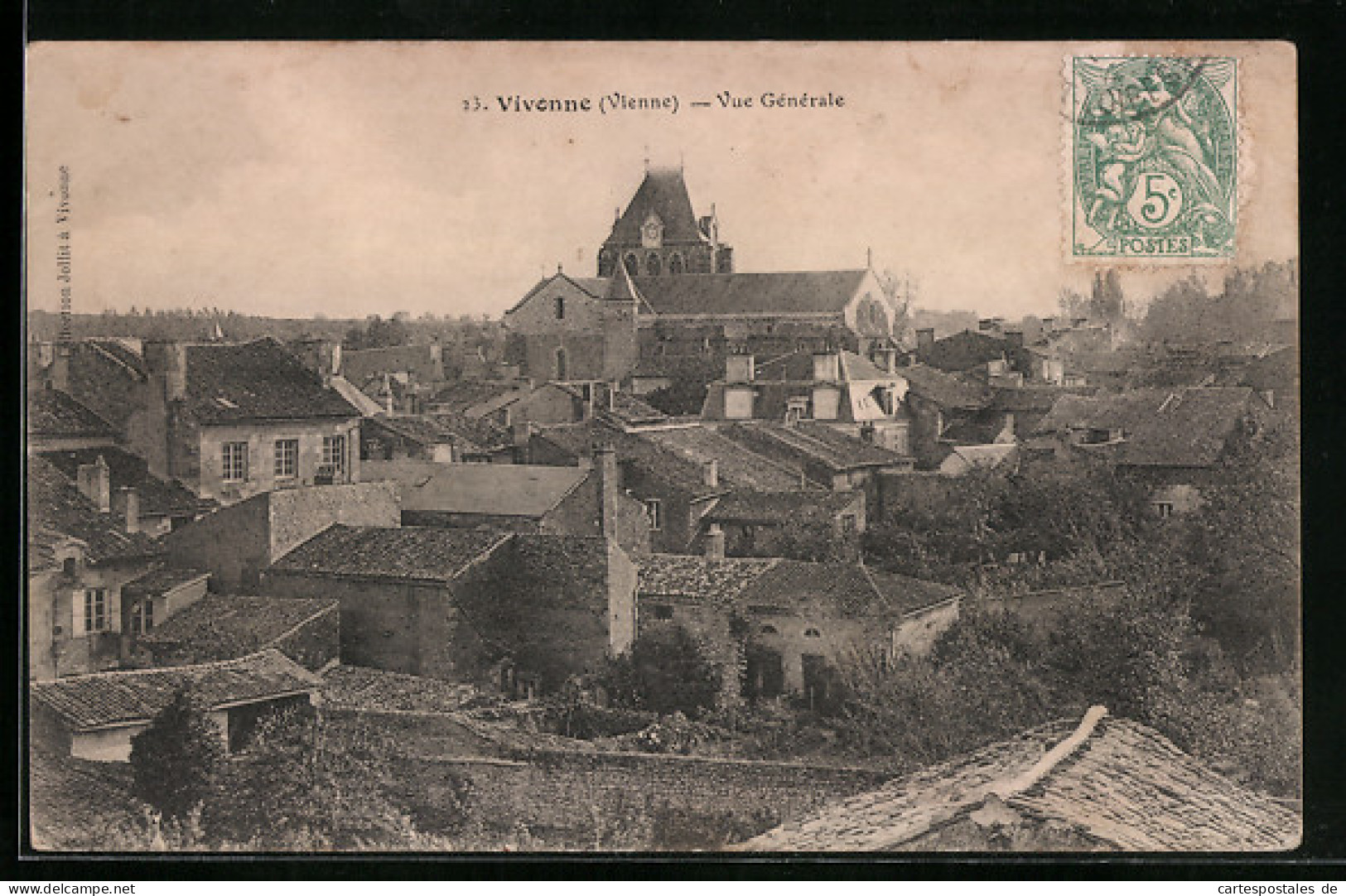 CPA Vivonne, Vue Générale  - Vivonne