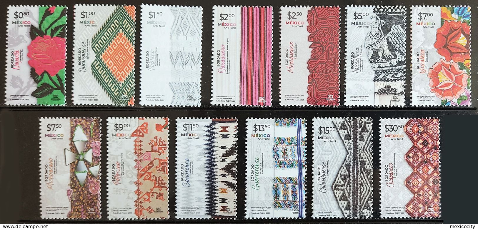 MEXICO 2023 YEAR SET Incl. 2 Defin. Series & 5 Ltd. Bloc Sheets + See 4 Imgs., MNH Unmounted - Mexico