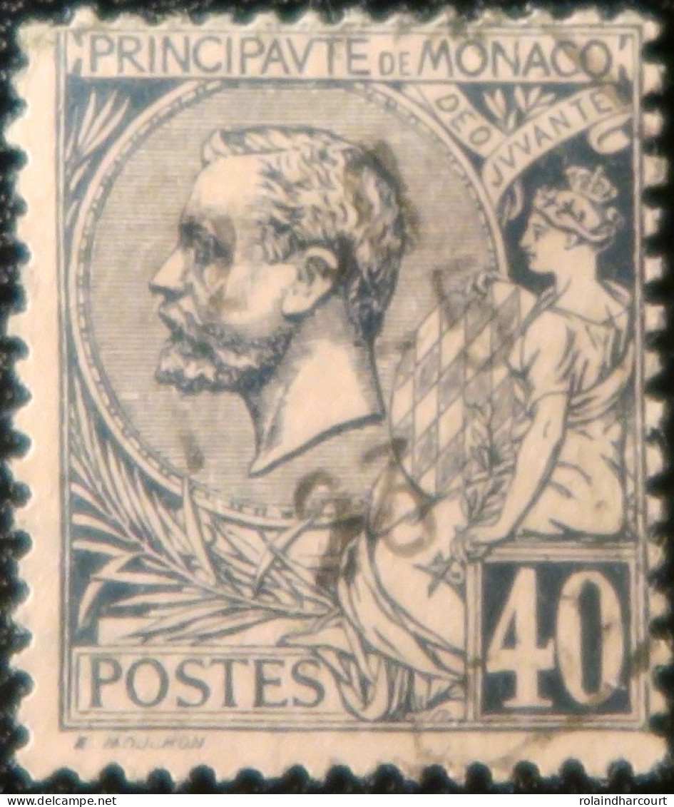 R2253/645 - MONACO - 1891/1894 - Prince Albert 1er - N°17 Oblitéré - Usados