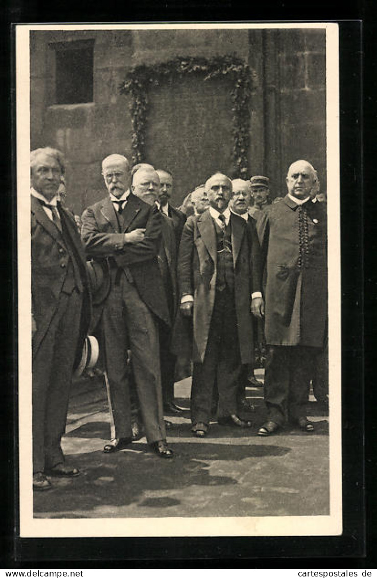 AK Präsident Masaryk (TGM) Bei Einer Versammlung  - Politicians & Soldiers