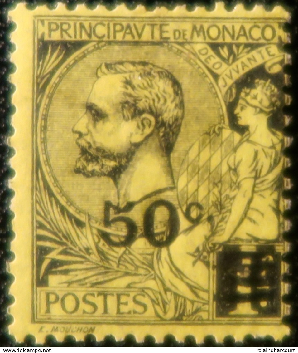 R2253/648 - MONACO - 1922 - Prince Albert 1er - N°53 NEUF* - Unused Stamps