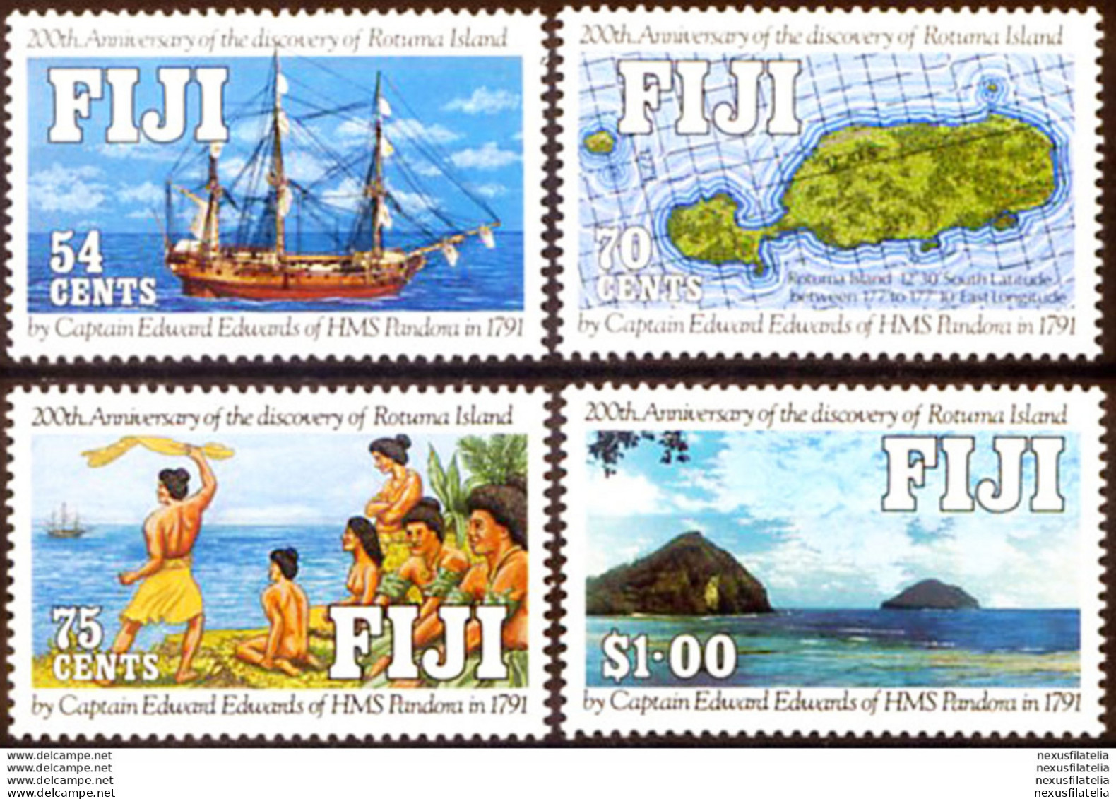 Isola Di Rotuma 1991. - Fidji (1970-...)
