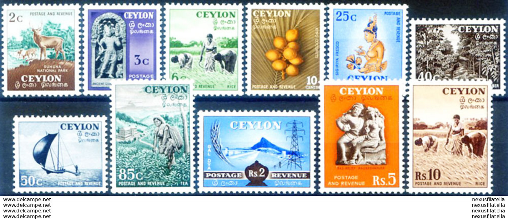 Definitiva. Pittorica 1954. - Sri Lanka (Ceylon) (1948-...)