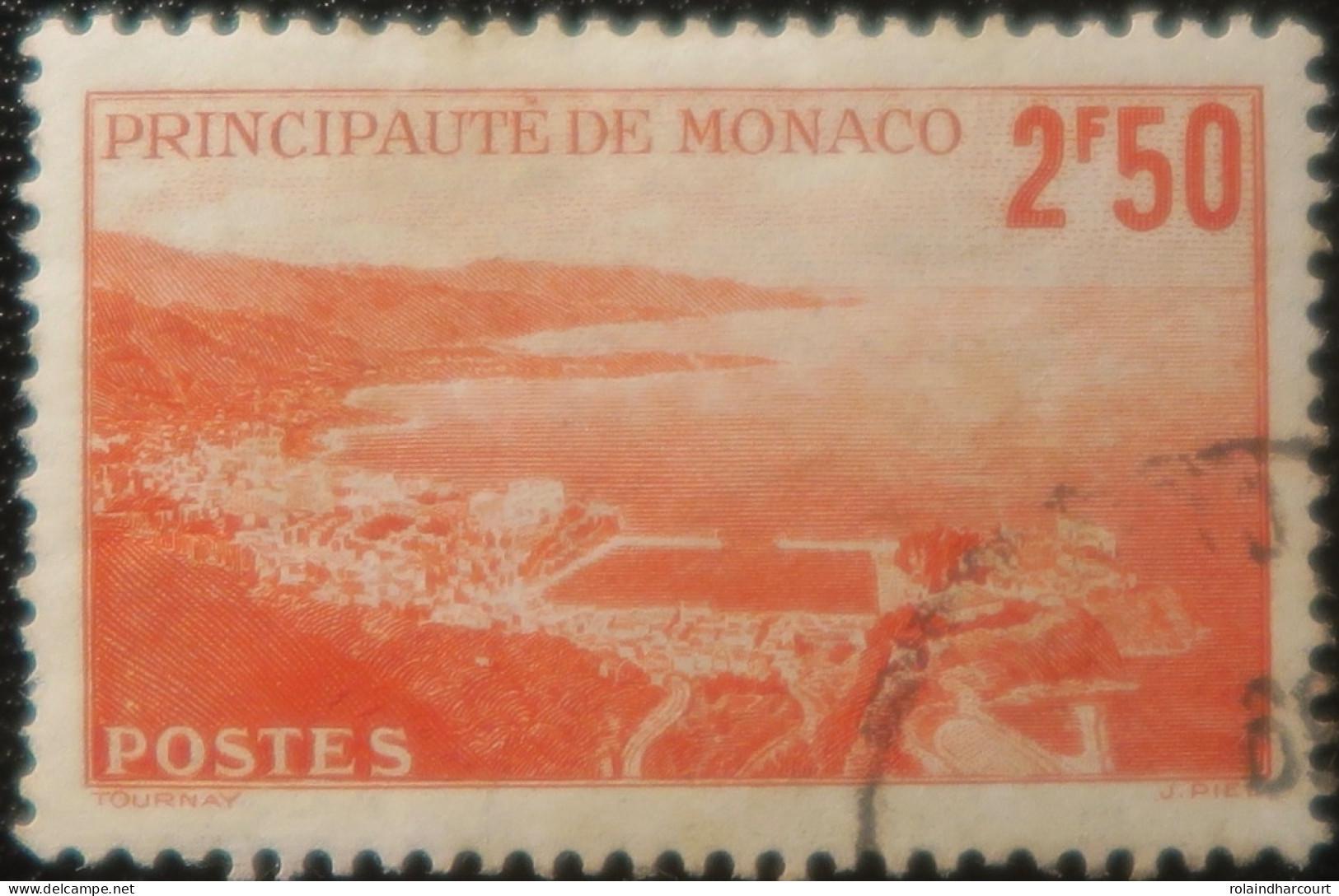 R2253/657 - MONACO - 1939/1941 - Vue De La Principauté - N°179 Oblitéré - Used Stamps