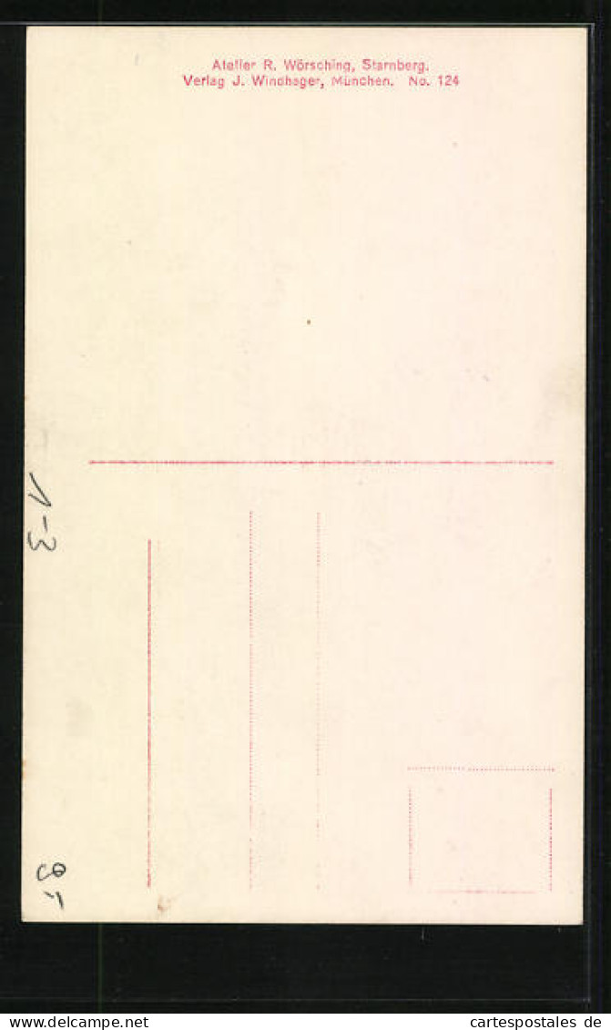 AK I. K. H. Prinzessin Franz Von Bayern  - Case Reali