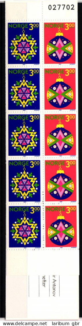 Norwegen Markenheftchen 14 Mit 1035-1036 Postfrisch Weihnachten #JB251 - Autres & Non Classés